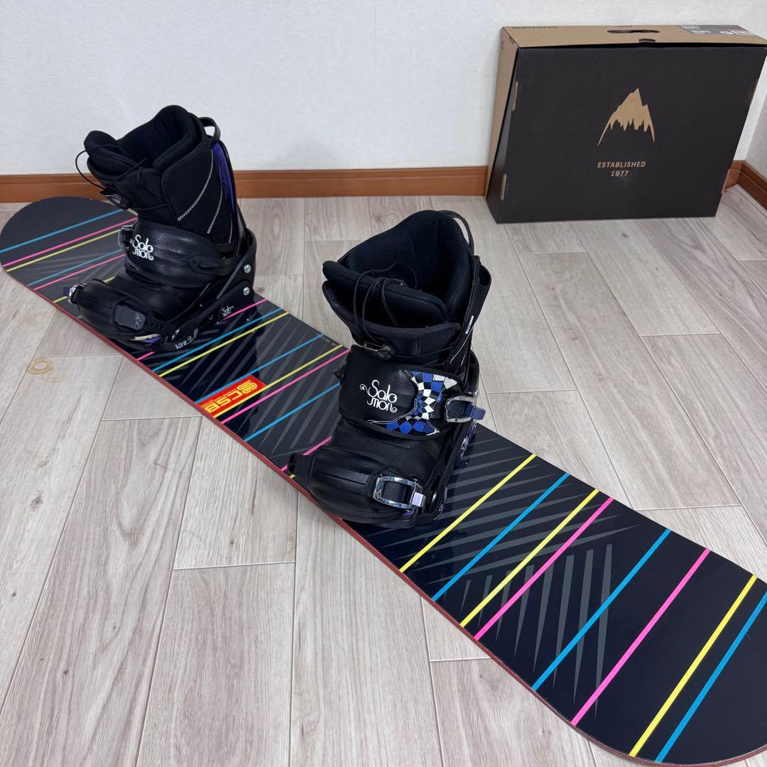 専用CSB スノーボード 143cm レディースセット