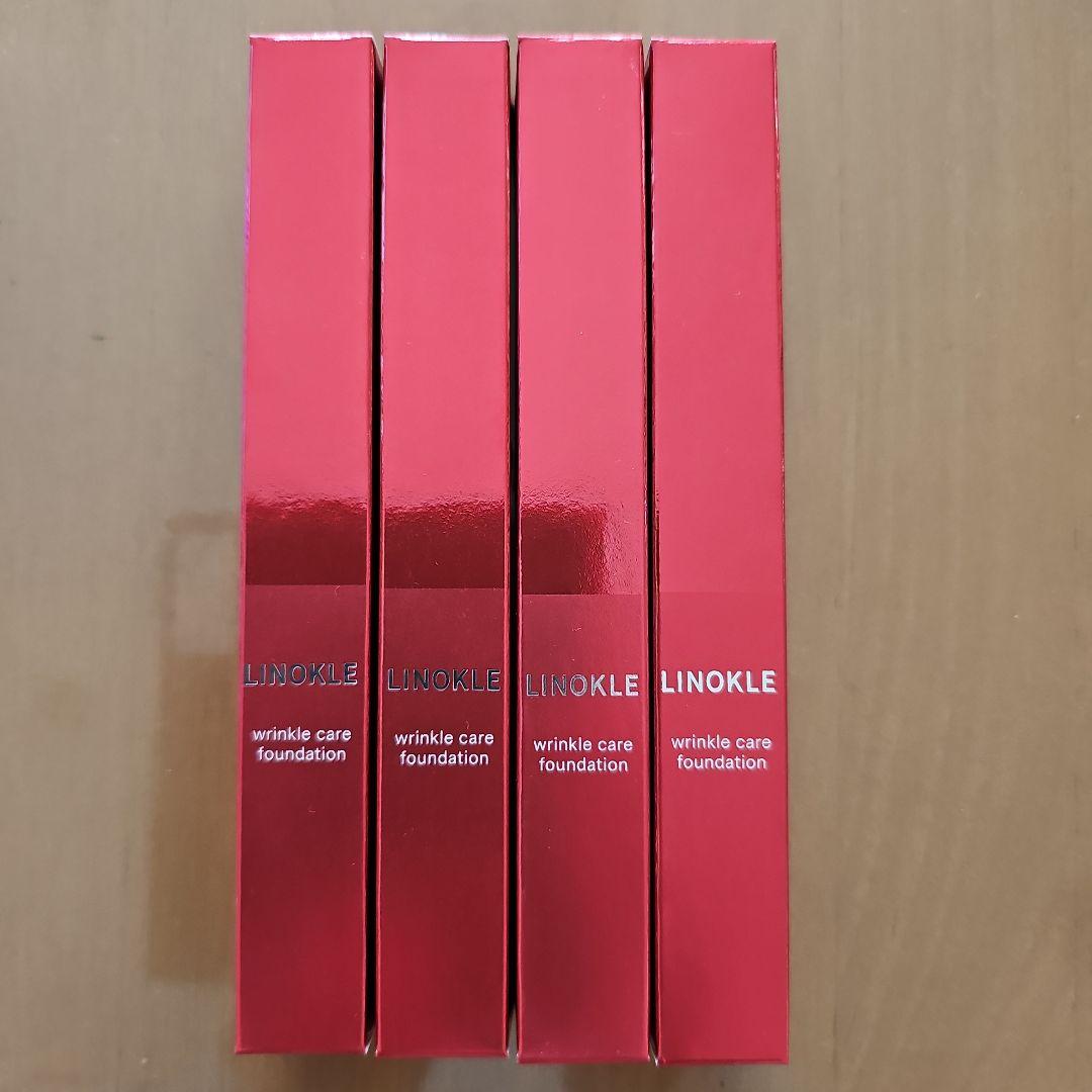 新品未開封 リンクルケアファンデーション リノクル さくらの森4本セット さくらの森 ファンデーション シミ しみ リンクルケア しわ 改善