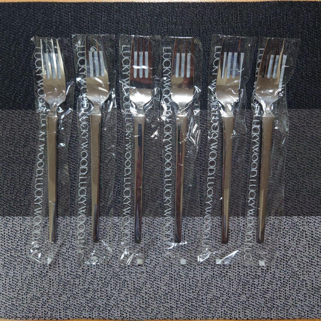 G①②③F②③ラッキーウッド　スカンジナビア　カトラリーセット