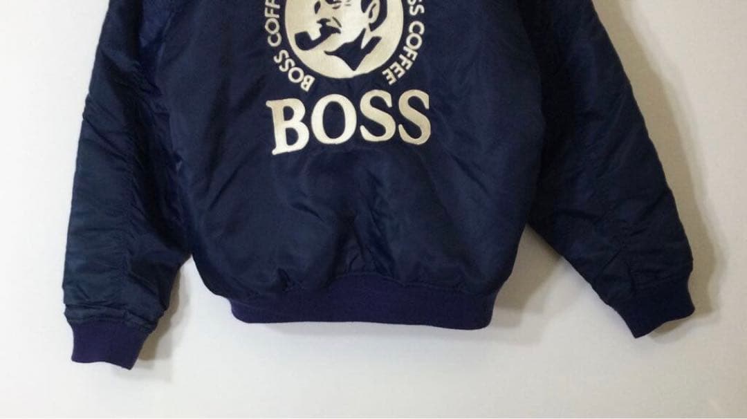 SUNTORY BOSS COFFEE MA-1 ジャケット ボスジャン - メルカリ