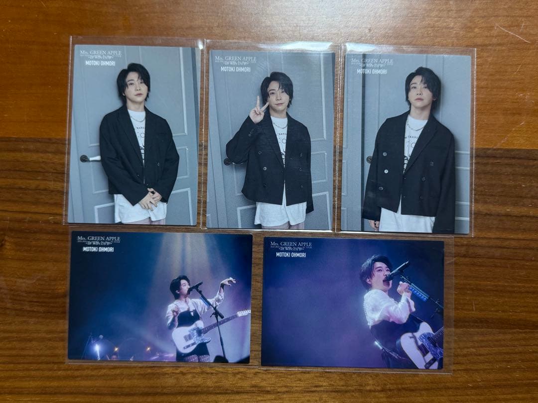 Mrs. GREEN APPLE ホワンジ 大森元貴 フォトカード - メルカリ