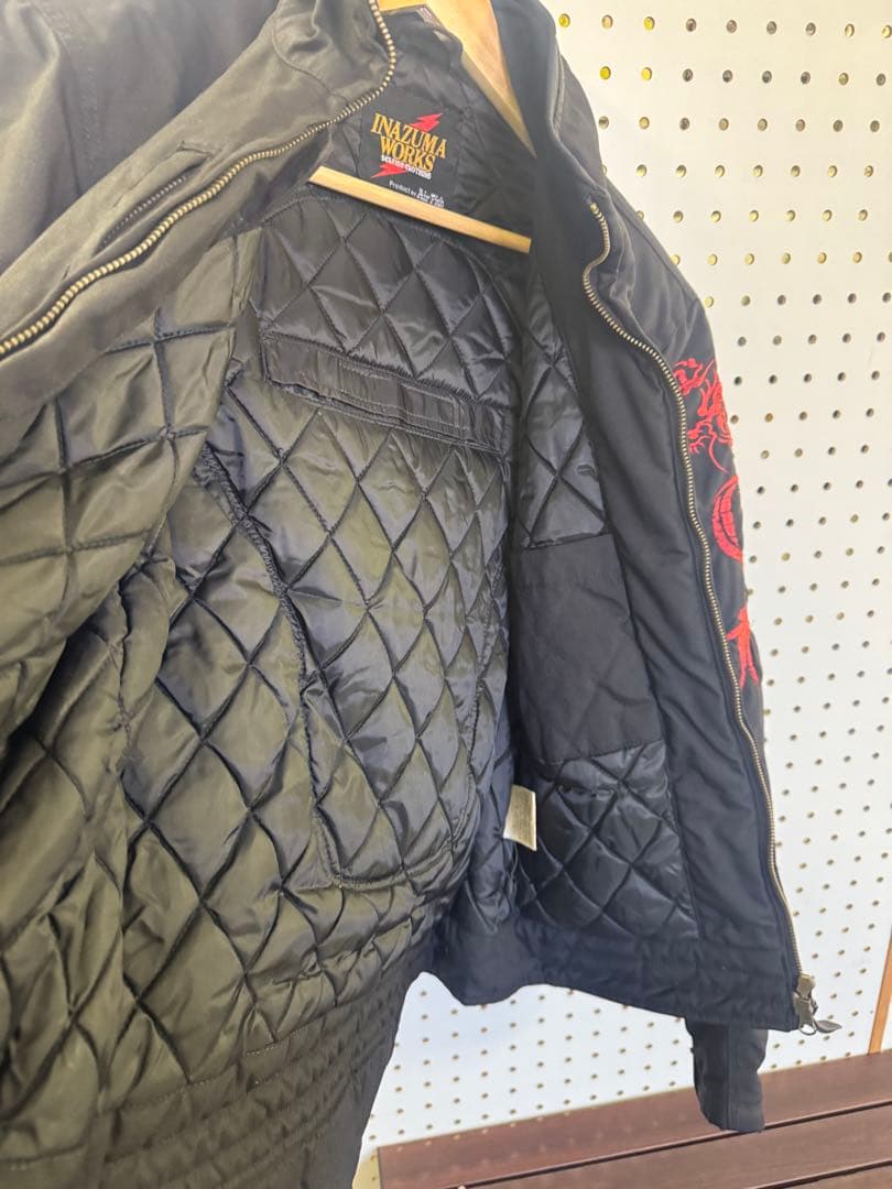 希少INAZUMA WORKS バイクジャケット Airfish M - メルカリ