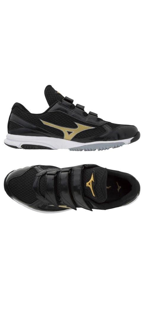 定価半額】 Mizuno Pro トレーニングシューズ ブラック/ゴールド