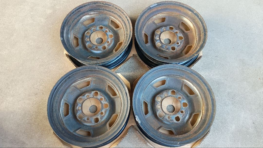 ジムニー SJ30 純正ホイールホイール 16インチ 4.5E チューブ付き