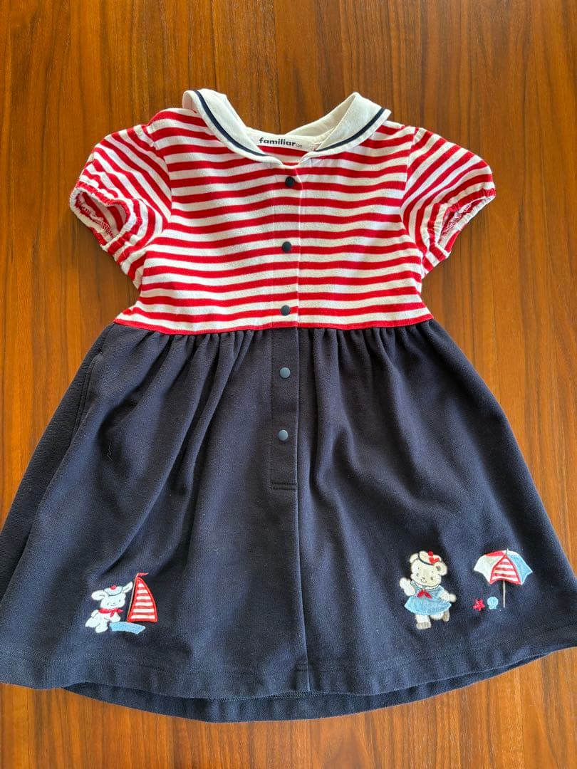 familiar ファミリア 半袖ワンピース ワンピース - メルカリ