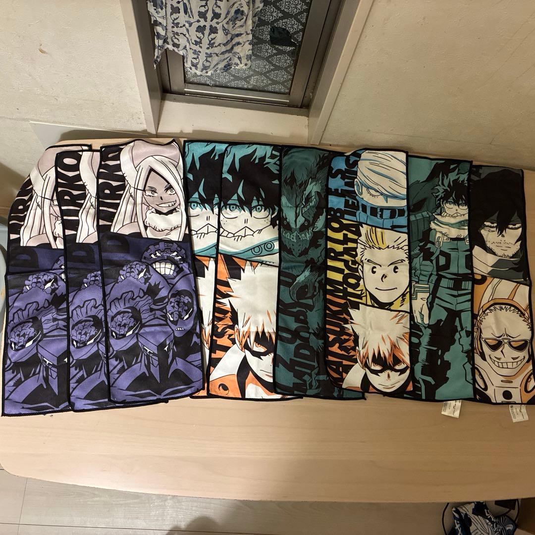 値下げ！新品！ヒロアカ 1番くじ タオル9枚セット！ - メルカリ