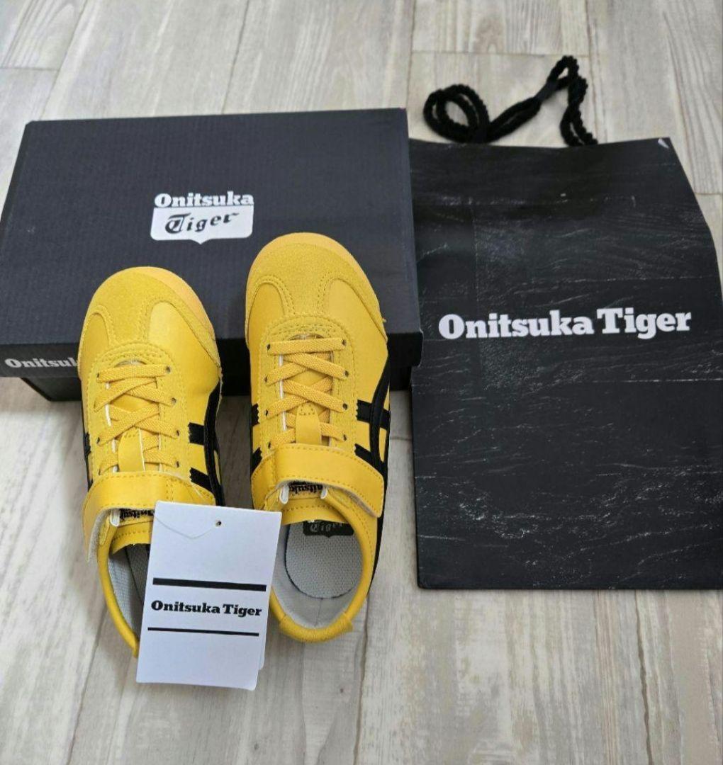 オニツカタイガー　スニーカー　18.5 18.5cm onitsuka tiger(オニツカタイガー) キッズスニーカー(ベビー