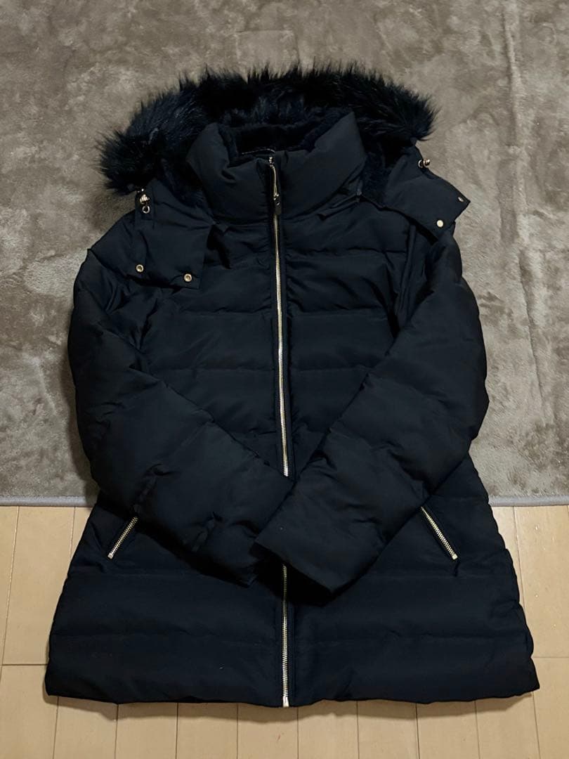 ZARA ダウンジャケット ブラック ZARA(ザラ) / ダウンジャケット/S/ナイロン/ブラック | 古着の販売