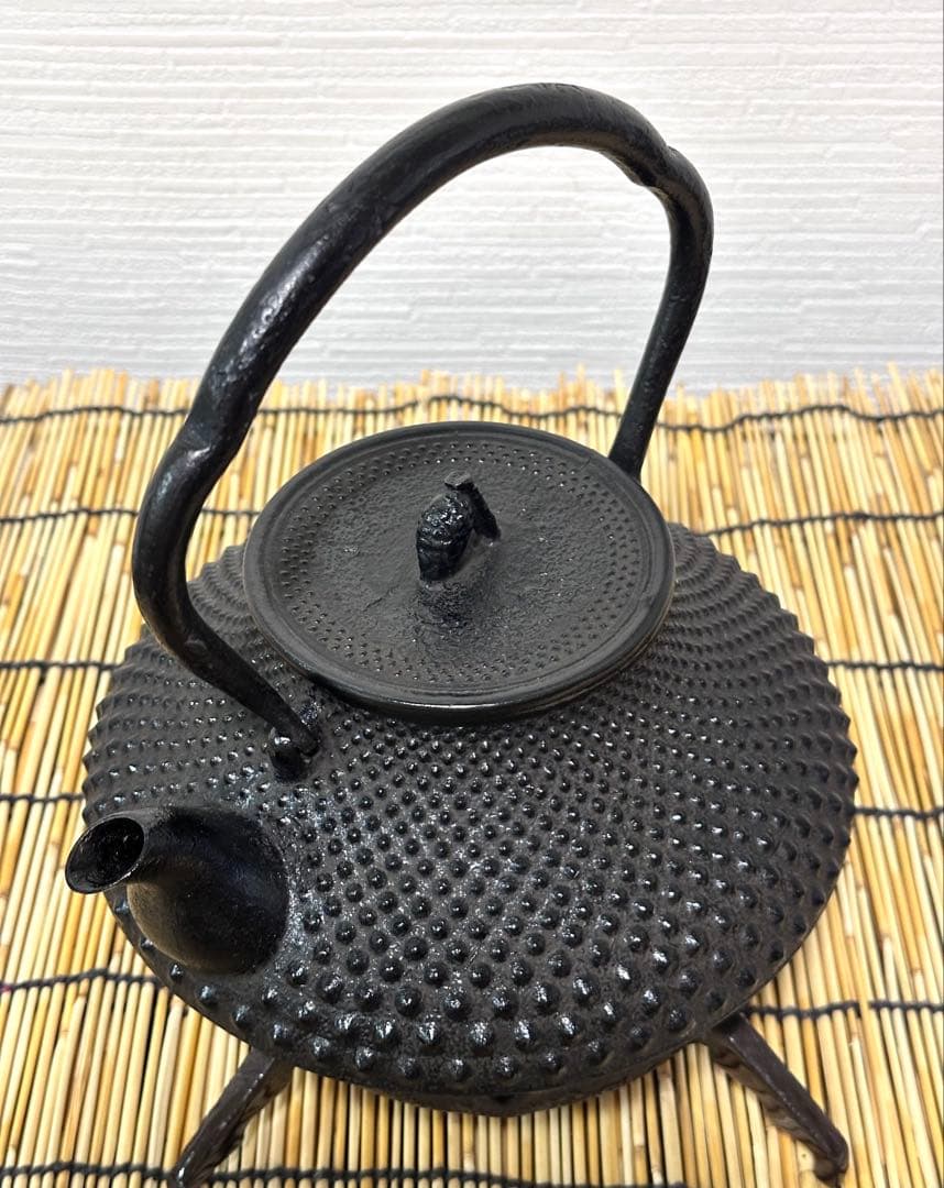 LUKEVI-新品、栞、タグ付 南部文秀堂販売 南部耕分堂造 千鳥型アラレ