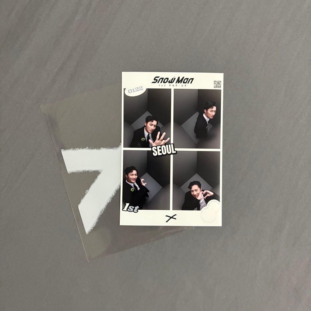 Snow Man 1st POP-UP プリクラ 岩本照 | Shop at Mercari from Japan