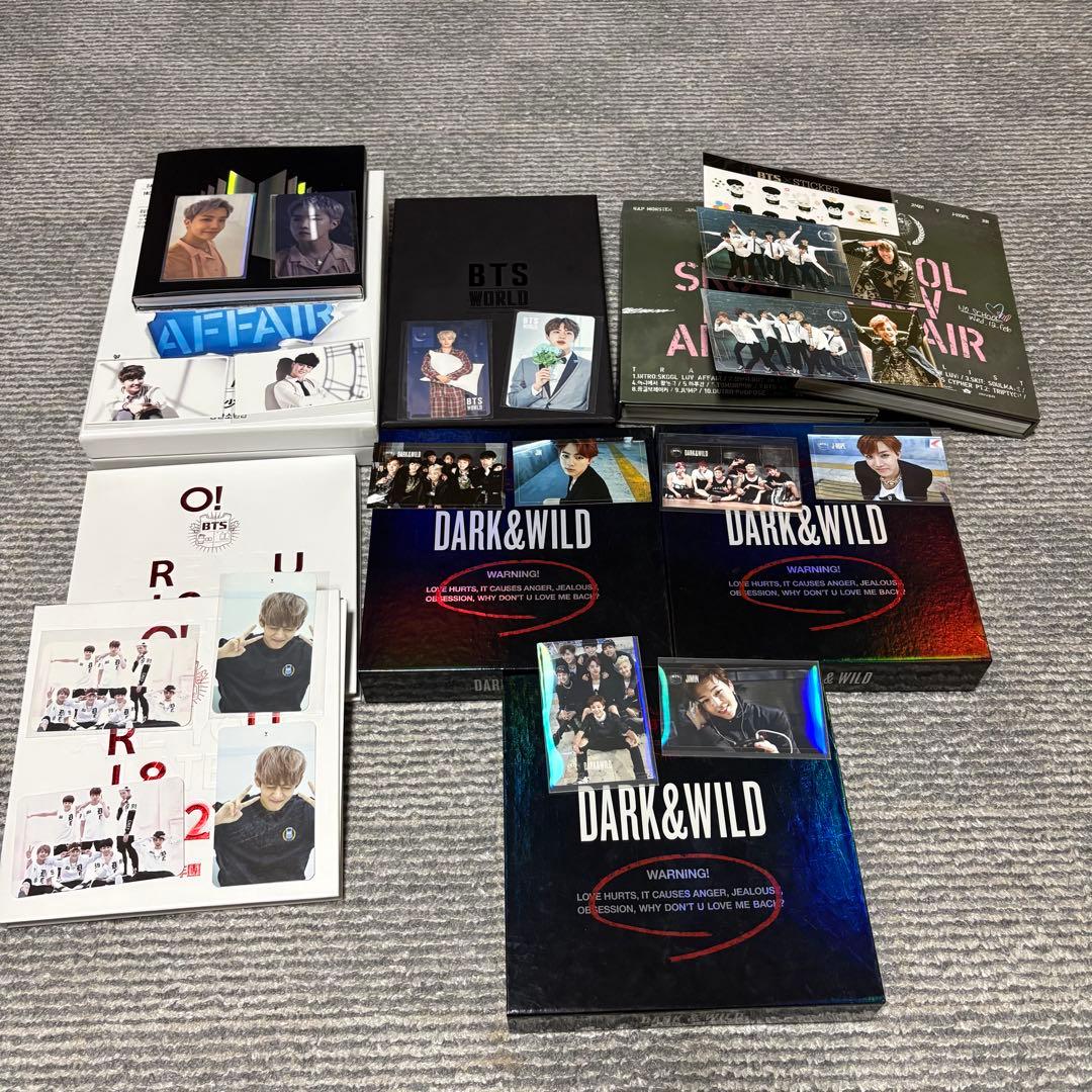 BTS アルバム まとめ売り BTS WORLD など トレカ付き - メルカリ