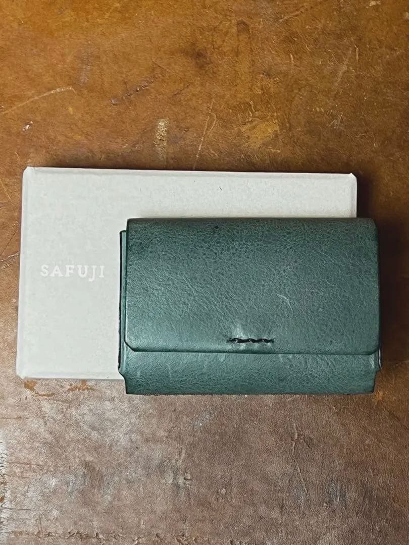 SAFUJI こさいふM グレイブルー - メルカリ