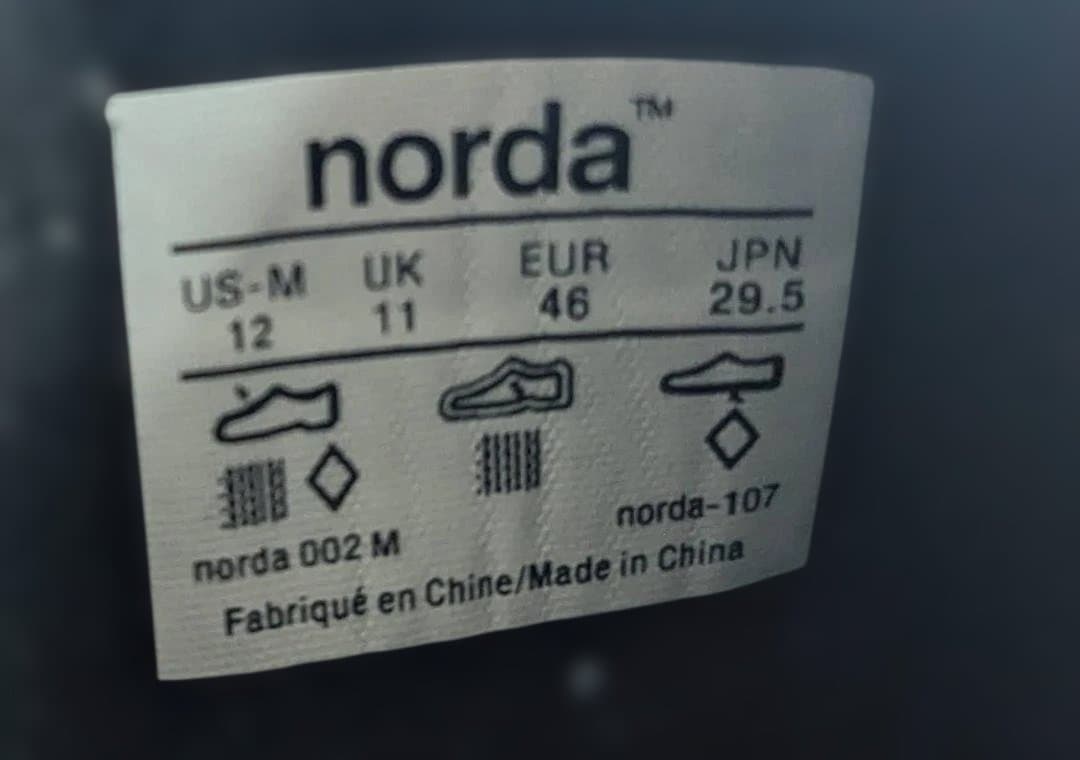 norda 002 トレイルランニングシューズ Cinder 29.5cm