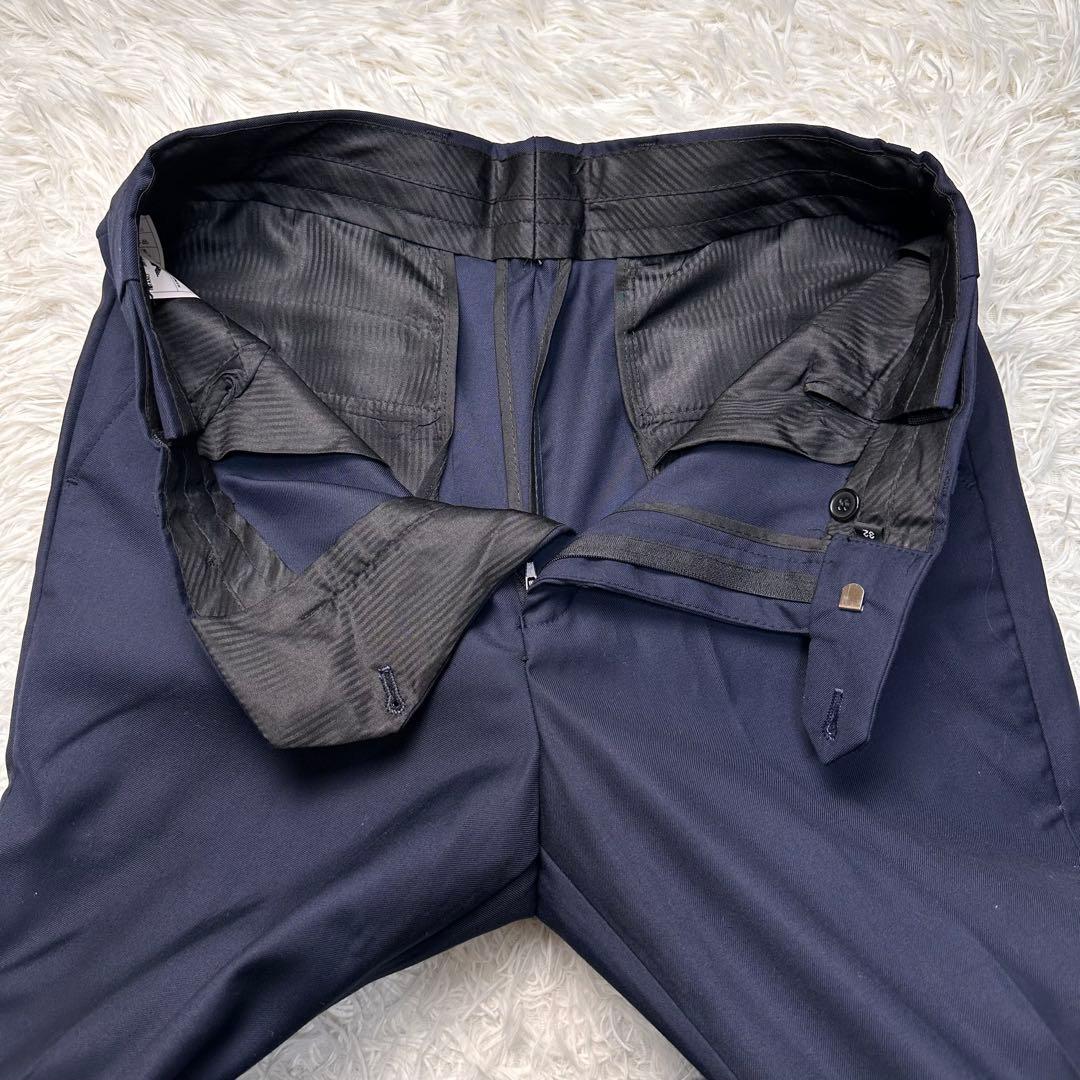 新品タグ付 GIORGIO ARMANI カシミヤ混 セットアップ 光沢 総裏 - メルカリ