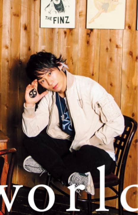 UVERworld】【TAKUYA∞】M(エム) × HTC コラボ MA-1 - メルカリ