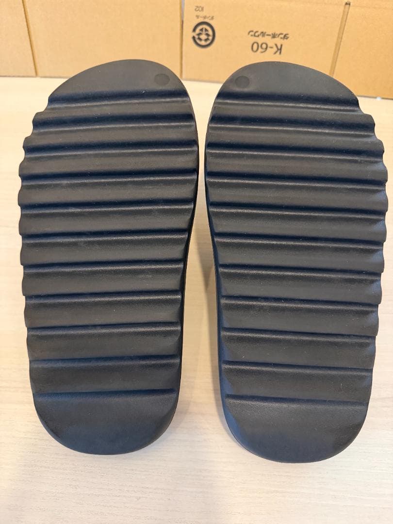 アディダス イージー スライド サンダル 27.5cm US9 HQ6448 黒