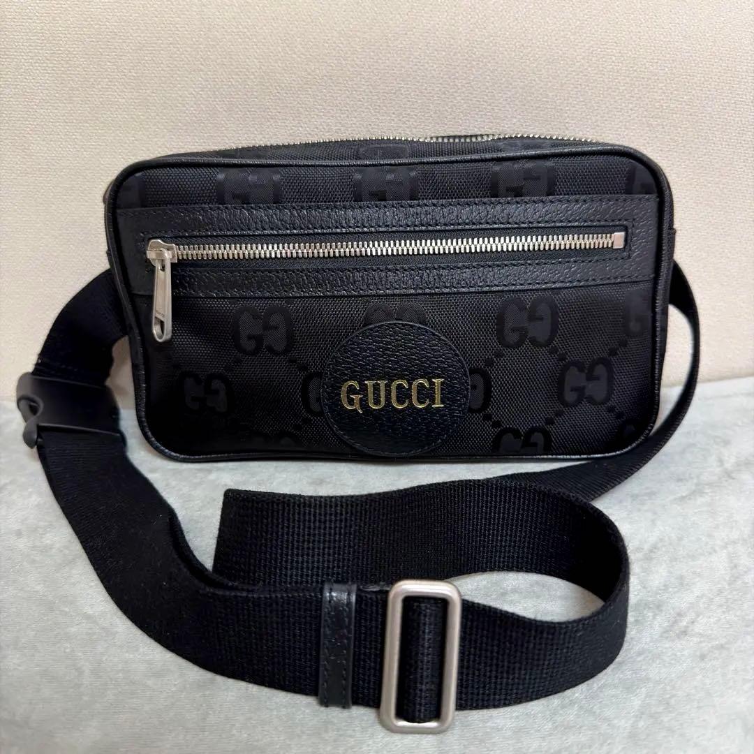 GUCCI オフザグリッド ベルトバッグ ウェストポーチ 美品 - メルカリ