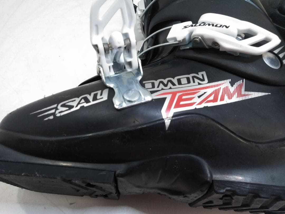 ジュニアスキー4点セット ピュアコンシャス 140cm ブーツサロモン22cm