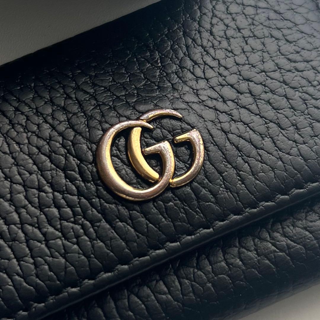 113 美品 GUCCI グッチ マーモント キーケース