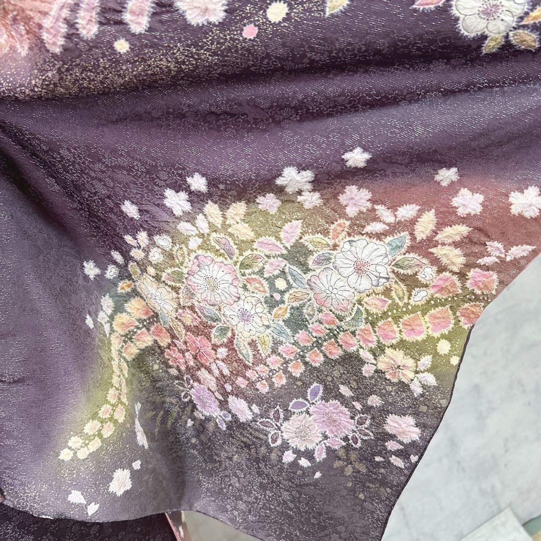 訪問着フルセット 辻ヶ花 翠山 着物 裄丈70 徳永憲峯