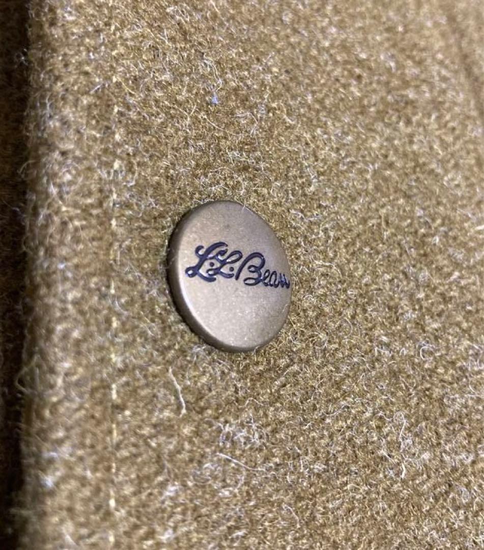 美品 エルエルビーン シグネチャー メルトン ウール モッズコート 筆記