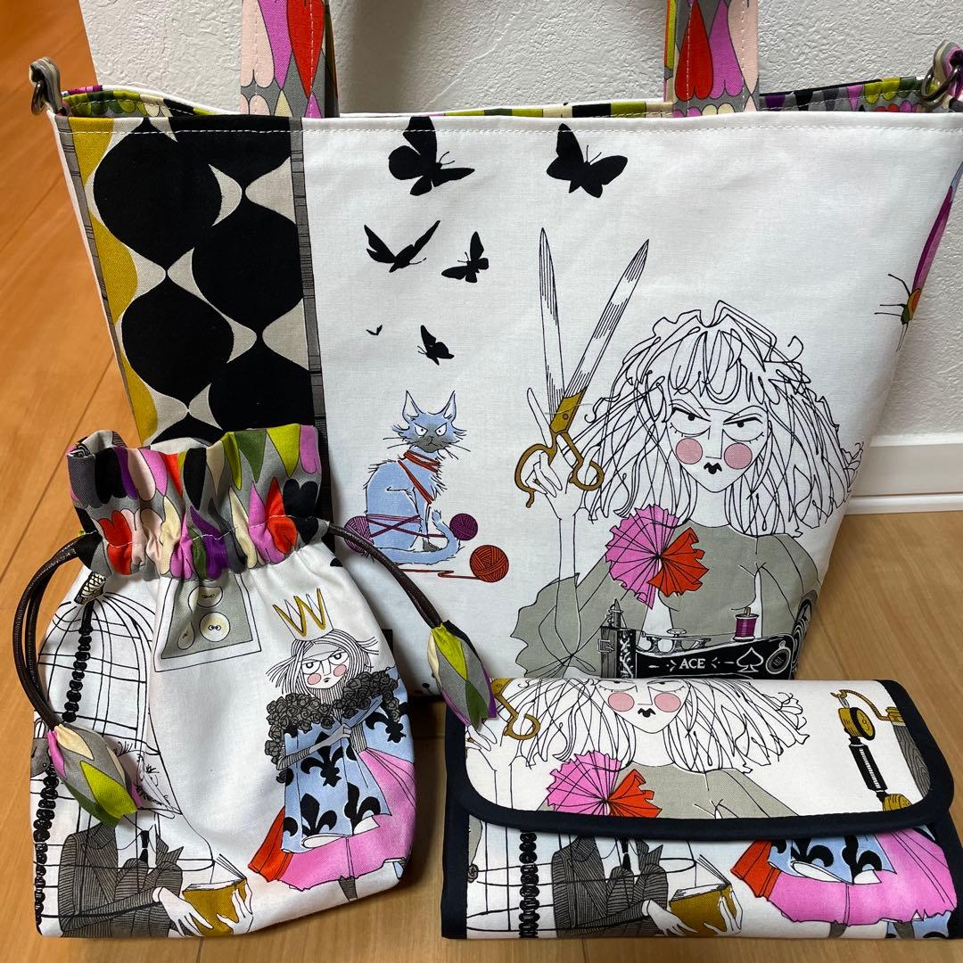 長財布 やりくり財布 ハンドメイド トートバッグ ハンドメイド - メルカリ