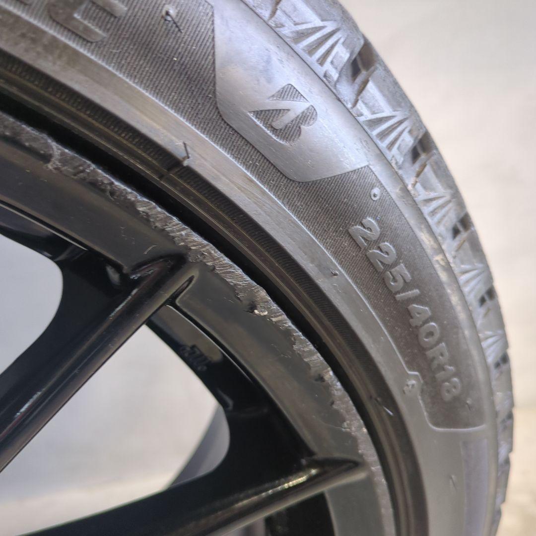 VRX3 225/40/r18 GRヤリス空気圧センサ付RZ純正ホイール