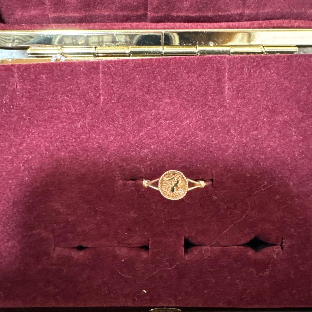 アガット agete/ K10 モチーフリング