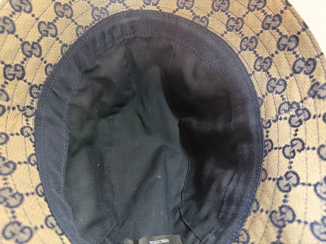 NR/11.29/19 ▶︎GUCCI バケットハット　帽子　GGロゴ