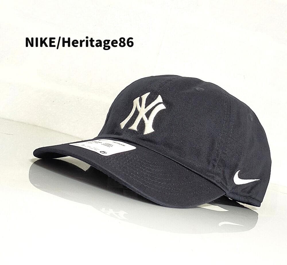 NIKE】ニューヨーク・ヤンキース Heritage86 ネイビー＆ホワイト