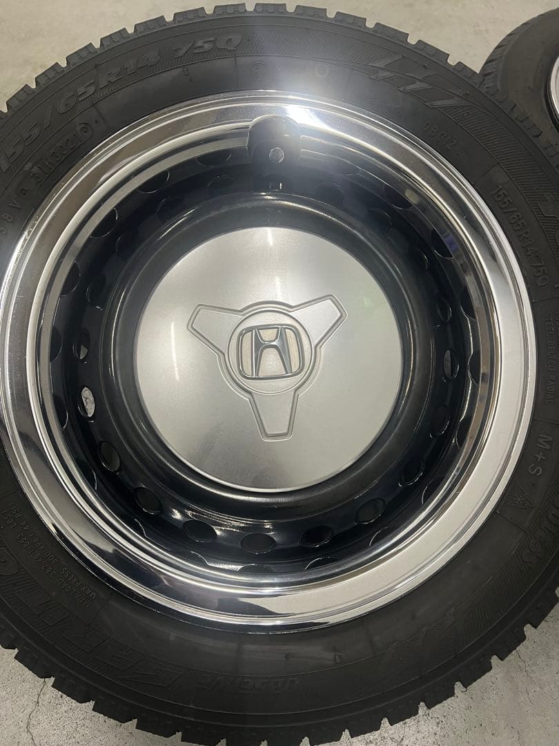 ホンダ 14インチ ホイールセット N-box、Nシリーズ ホンダ（HONDA） 純正 アルミホイール 14インチ 4.5J インセット40 4 1