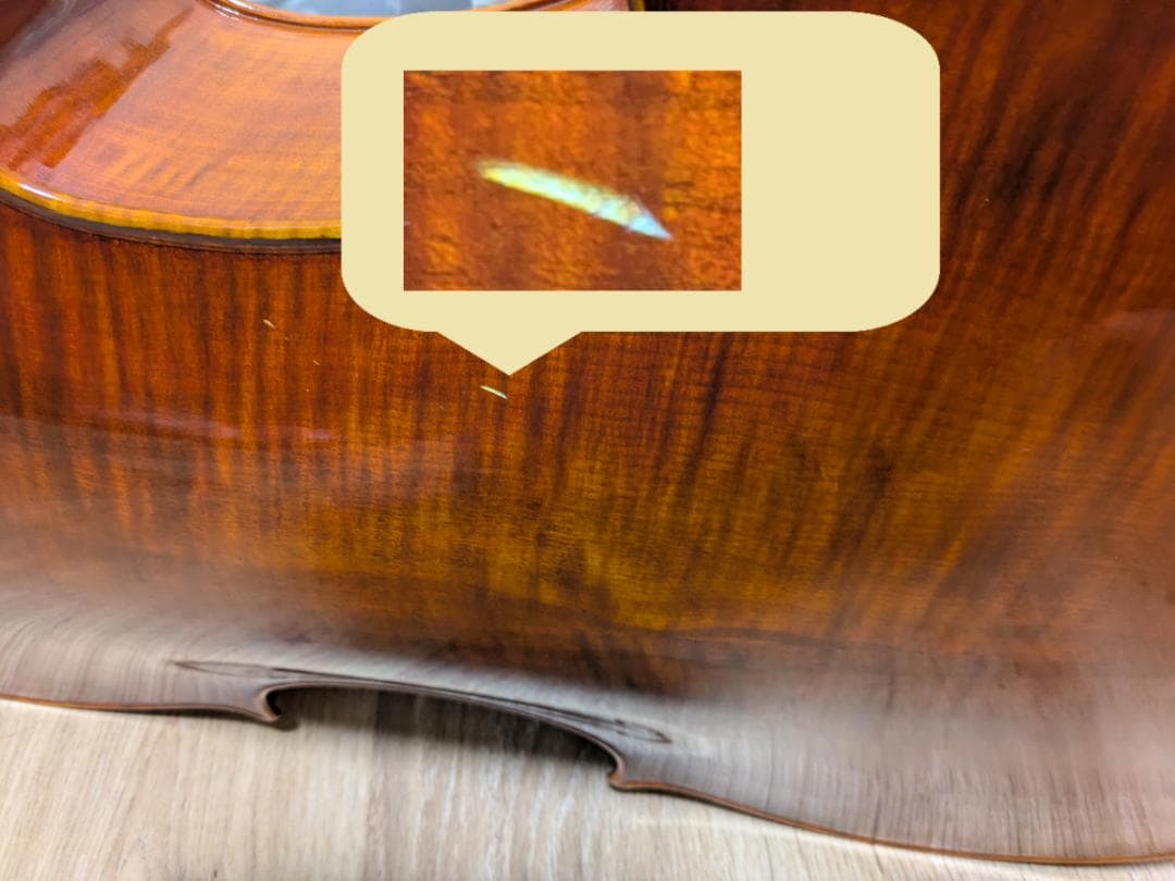 kaekae専用】チェロ 4/4 2000年制 Walter S. Chen - メルカリ