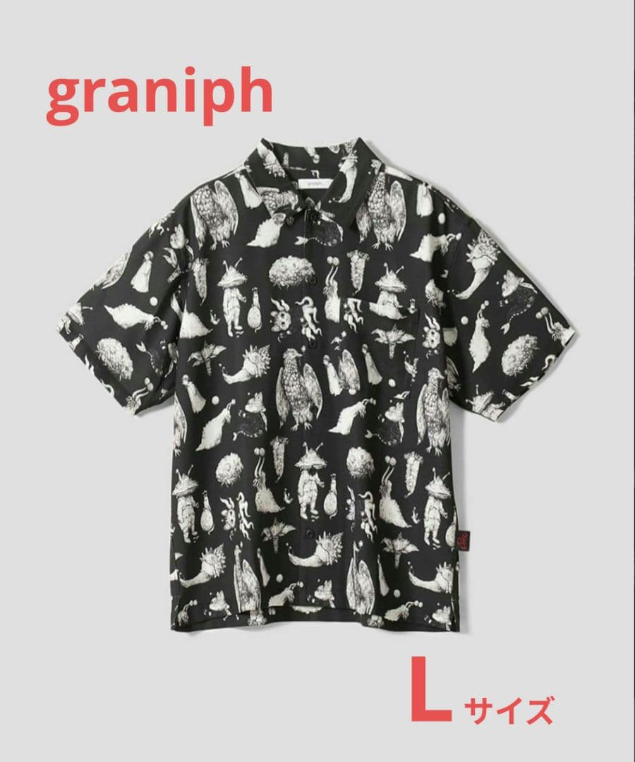 新品 グラニフ ヒグチユウコ ウルトラマン 半袖シャツ L ギュスターヴ