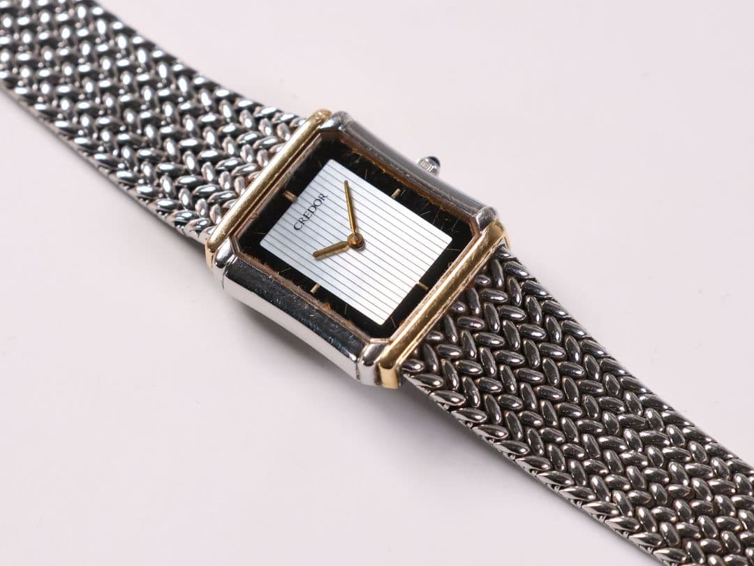 稼働品 セイコー クレドール レディース腕時計 8420-6690【CM369