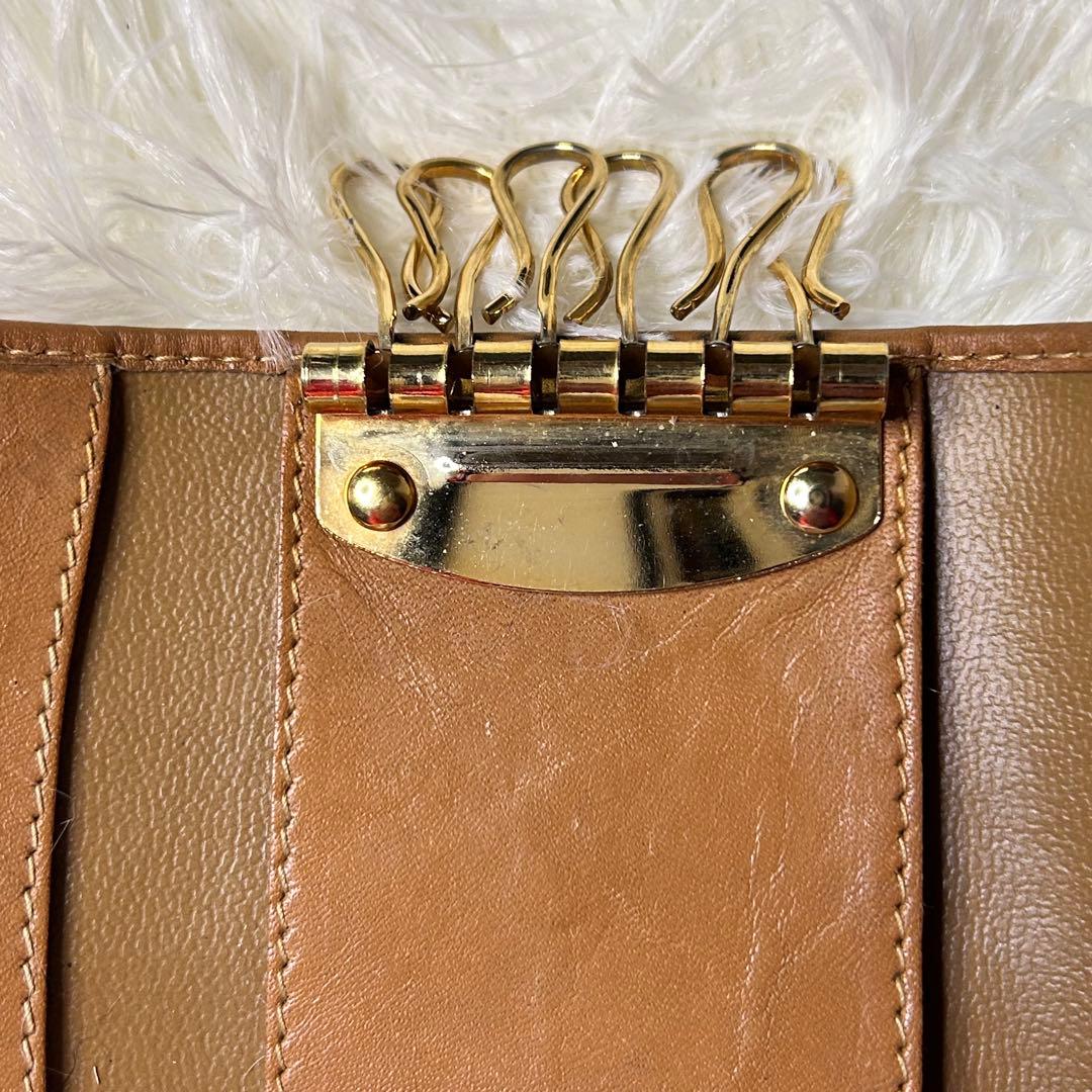 CELINE セリーヌ マカダム 6連 キーケース