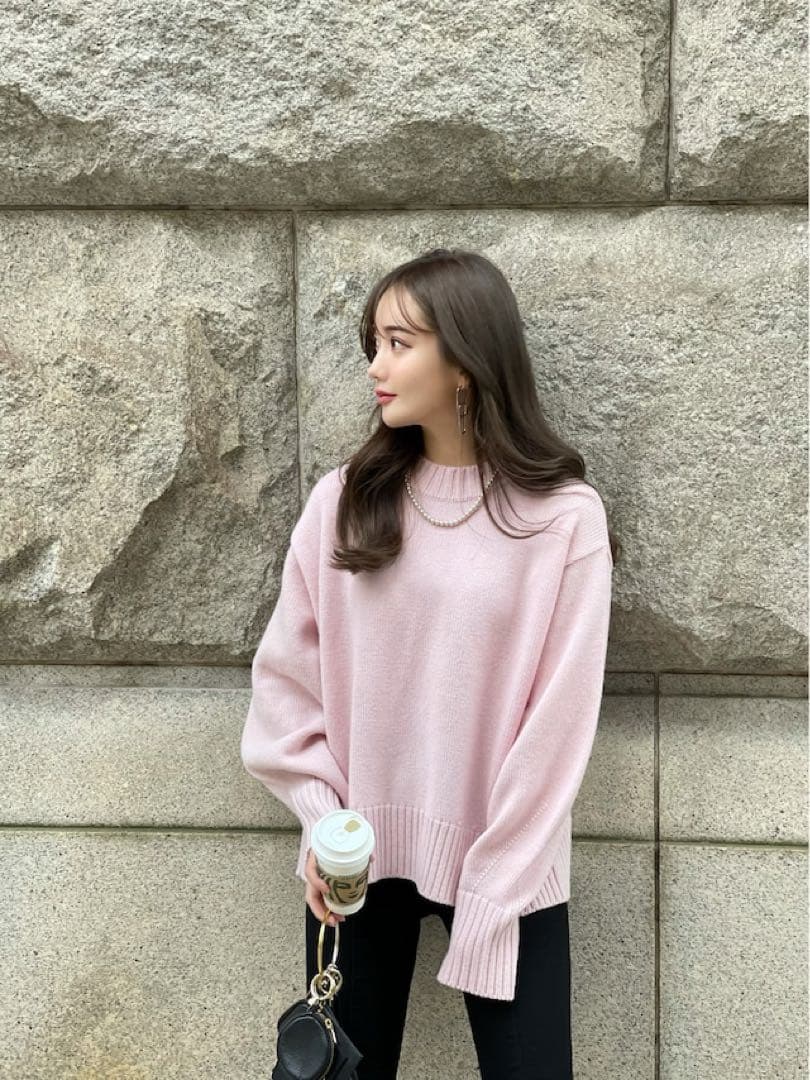 新品未使用】ヘヨン hyeon パンプキンニット イチゴミルク - メルカリ