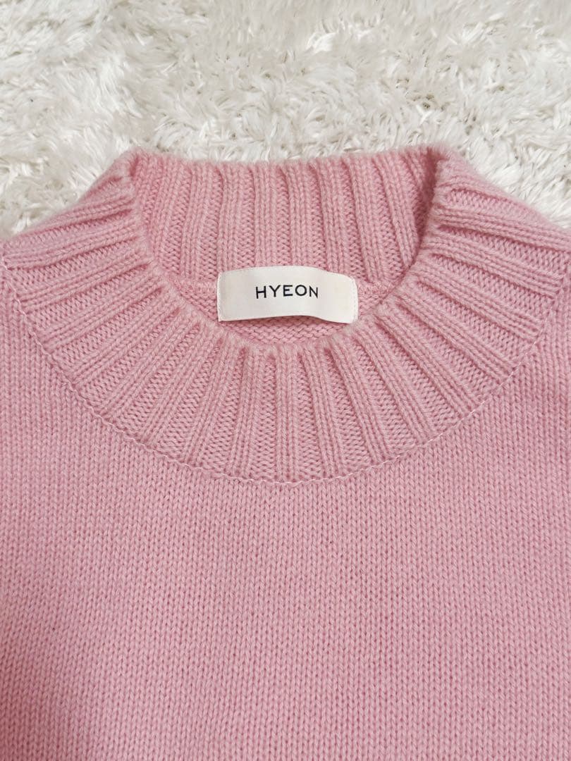 新品未使用】ヘヨン hyeon パンプキンニット イチゴミルク - メルカリ