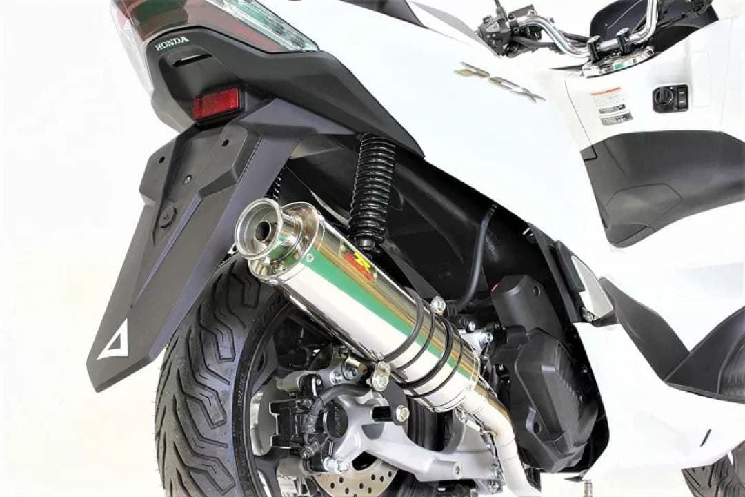 専用RealizeホンダPCX125 JK05 22Racing バイクマフラー luvias_350-009-01