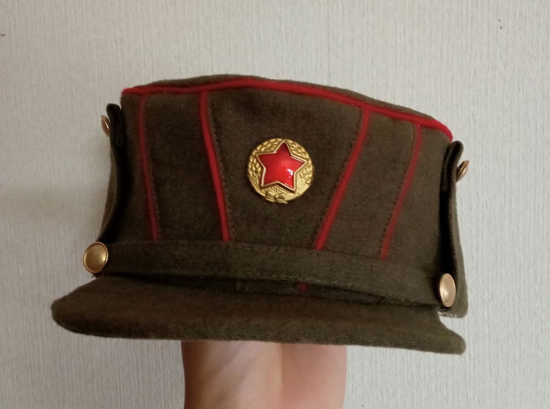 朝鮮人民軍 軍官帽 北朝鮮 朝鮮戦争 - メルカリ