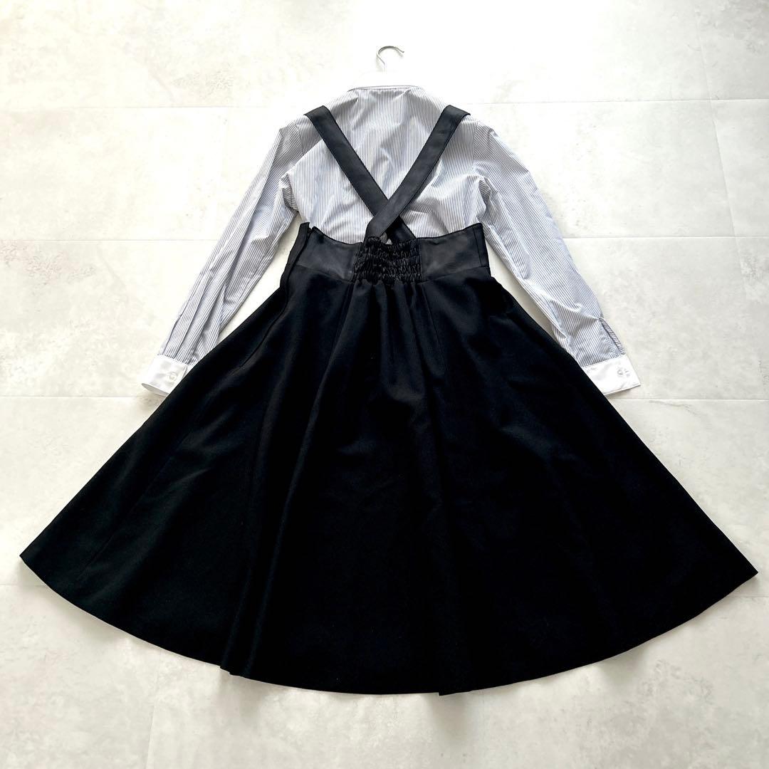 卒服 エルアンノワール ブラックショートジャケットハイウエスト