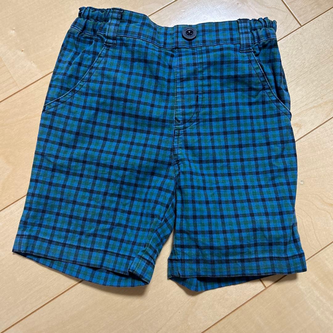 ファミリア チェック 半ズボン ハーフパンツ 80 - メルカリ