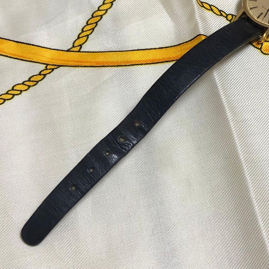 80s オメガ OMEGA レディース 手巻 ジュネーブ 箱 稼働品 ベルト交済