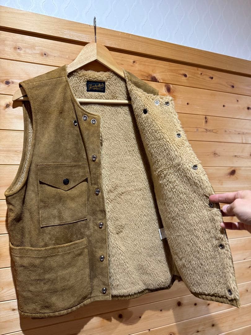 TENDERLOIN スエード ベスト S レザー テンダーロイン TENDERLOIN