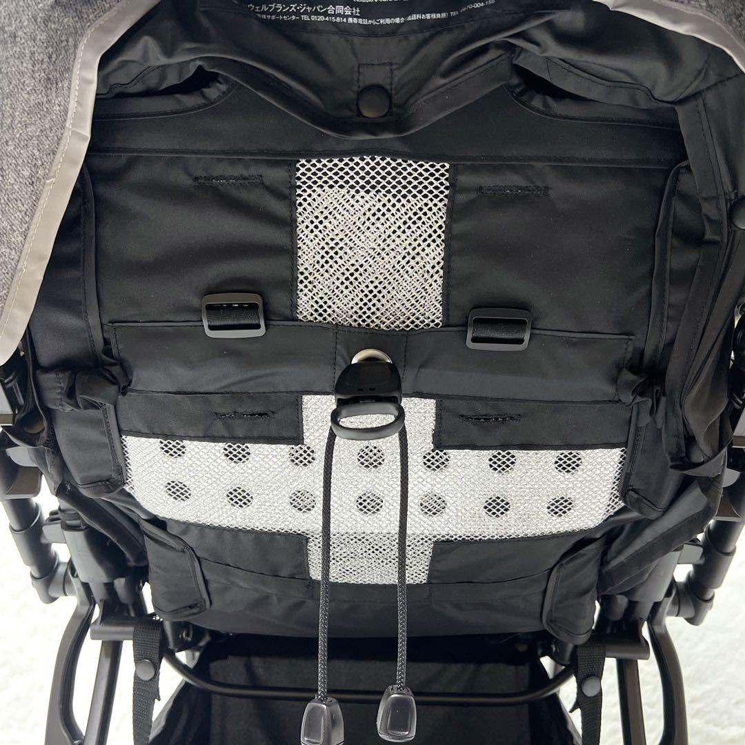 【極美品】アップリカ ラクーナクッション ベビーカー グレー 1ヶ月〜36ヶ月頃