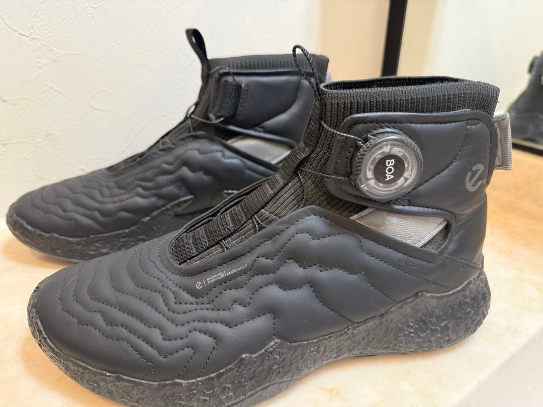 値引き　【超美品】ECCO BIOH5 HIGH-TOP BOA（EU:41）