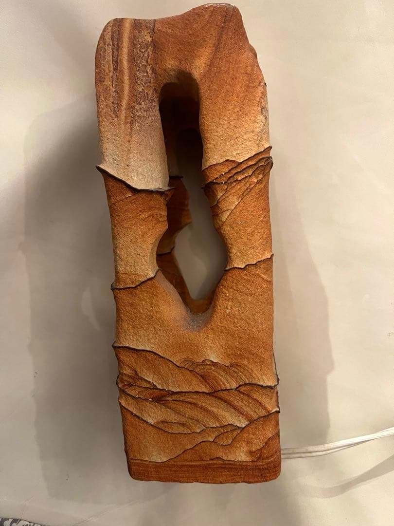 ナバホストーン ヒーリングランプ 卓上照明/インテリア照明 天然砂岩 USA