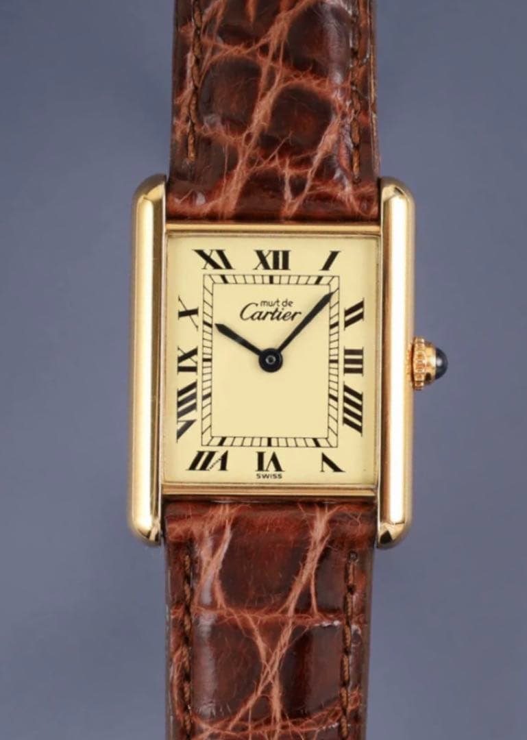 Cartier カルティエ マストタンク LM ヴェルメイユ