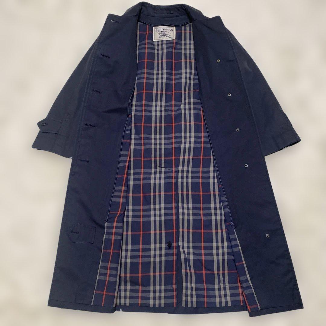 Burberrys レディース トレンチコート ノバチェック ライナー付 9 紺