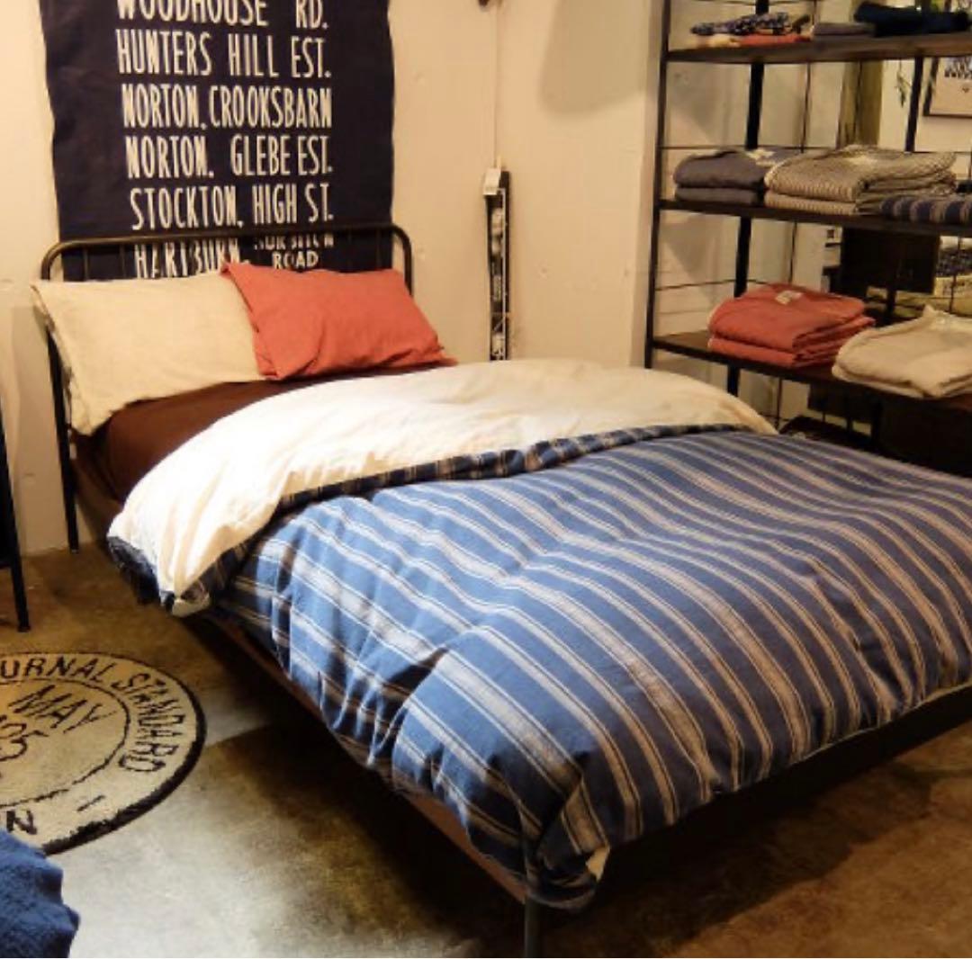 【最終！大幅値下げ】ジャーナルスタンダードファニチャー　ダブルベッドフレーム ジャーナルスタンダードファニチャー/JOURNALSTANDARDFURNITURE サンク