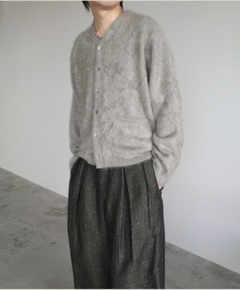 み*と様 LIDNM CASHMERE fur Cardigan L 新品未使用